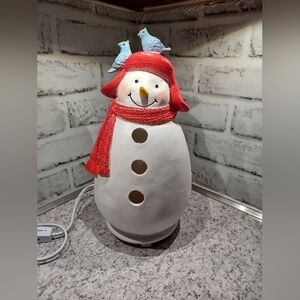 Pink Zebra Blue Bird Snowman Simmer pot Accent Shade candle topper Winter